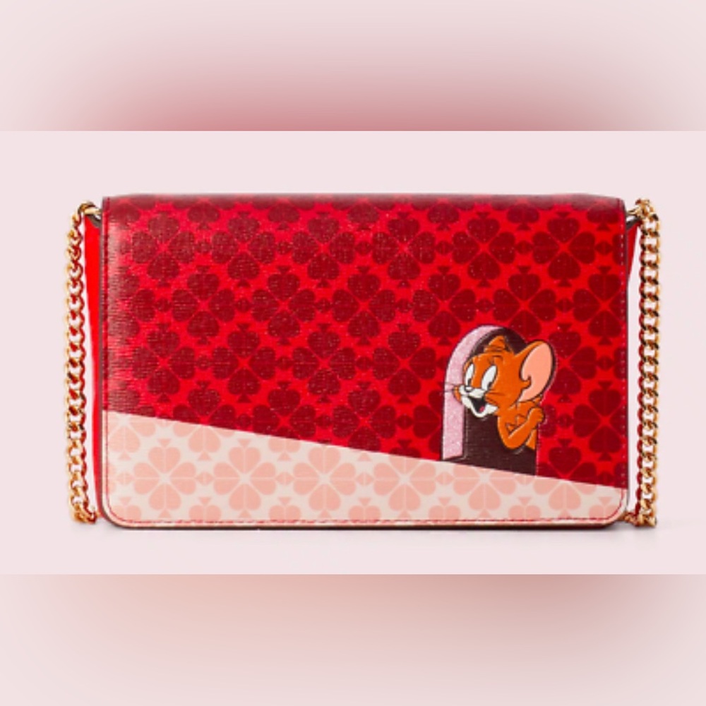NWT Kate Spade | Tom & Jerry | Chain Wallet Crossbody Bag